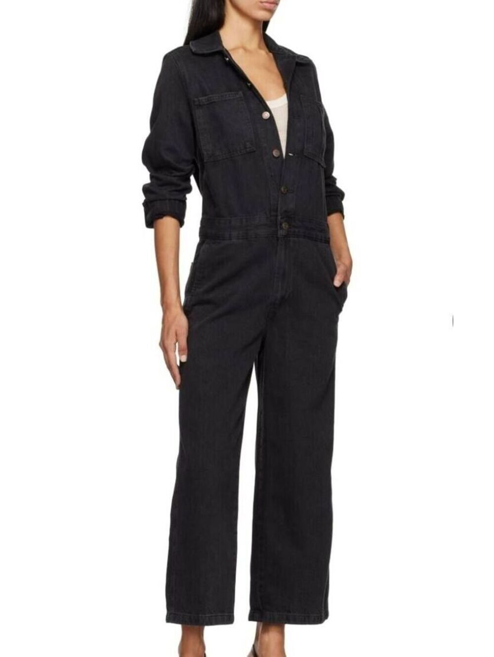 Levi's Black Iconic Denim Jumpsuit Women's Size S